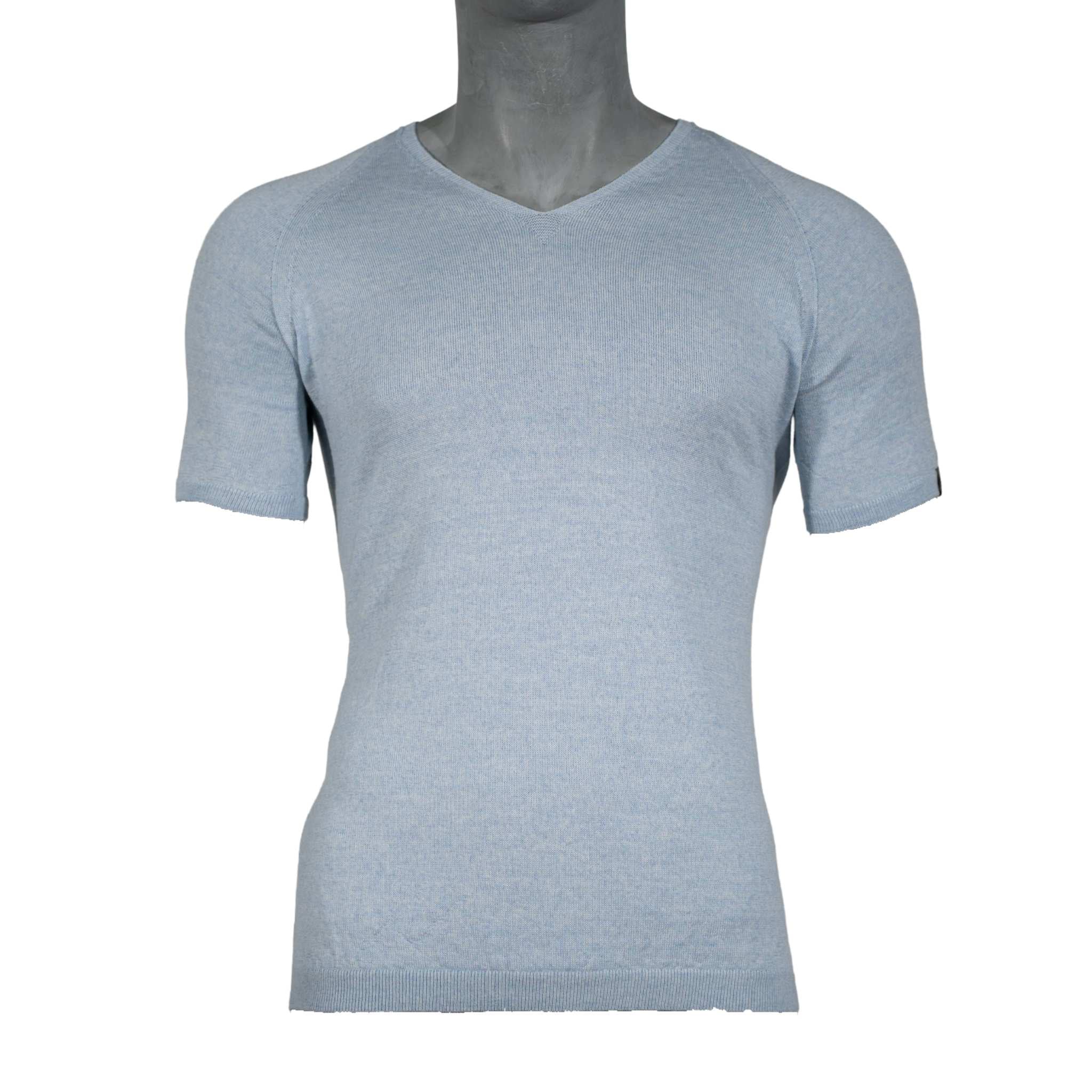 Herren-T-Shirt aus Merinowolle - Taupe