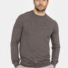 Ronde hals Merino Taupe